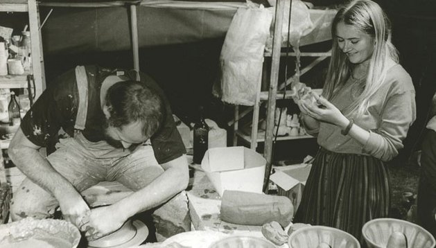 Omse e.V. Historie - 1985 Töpferwerkstatt Dresden