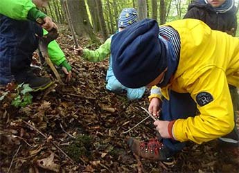 Waldtag bei den Gorbitzer Früchtchen