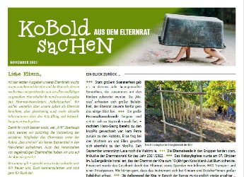 Elternbrief »Koboldsachen« jetzt vier Mal im Jahr