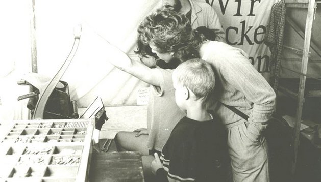 Omse e.V. Historie - 1985 Töpferwerkstatt