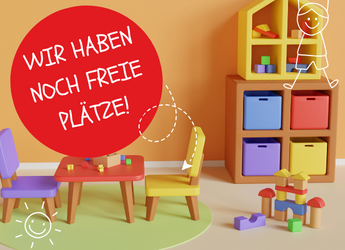 Zukunft gestalten beginnt hier - Wir haben noch freie Kita Plätze!